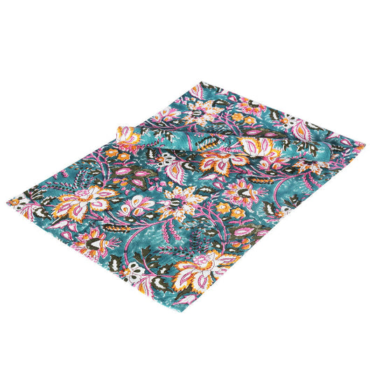 Sirevest Tropical Bloom Luxe Table Runner Set | 5 Pcs