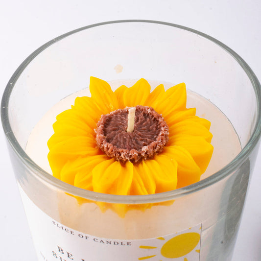 Sunflower Candle